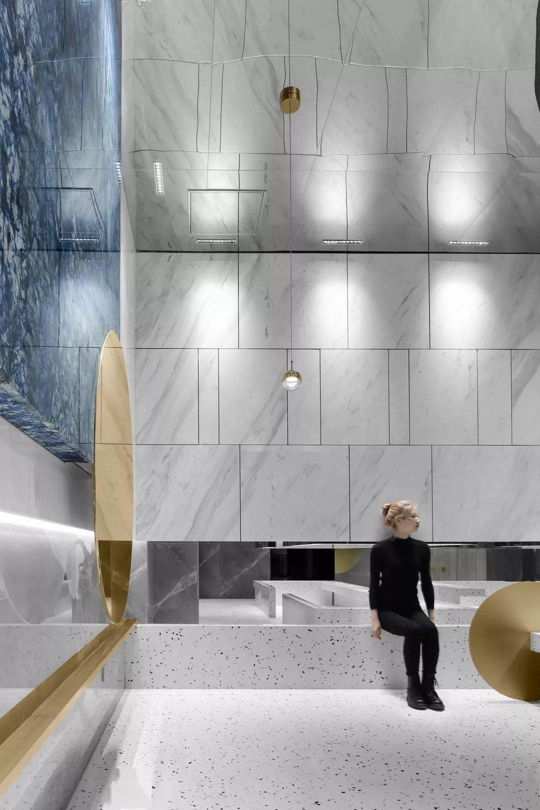 石材展厅能充分展示出石材的质地,纹理,色泽,纹理等特点