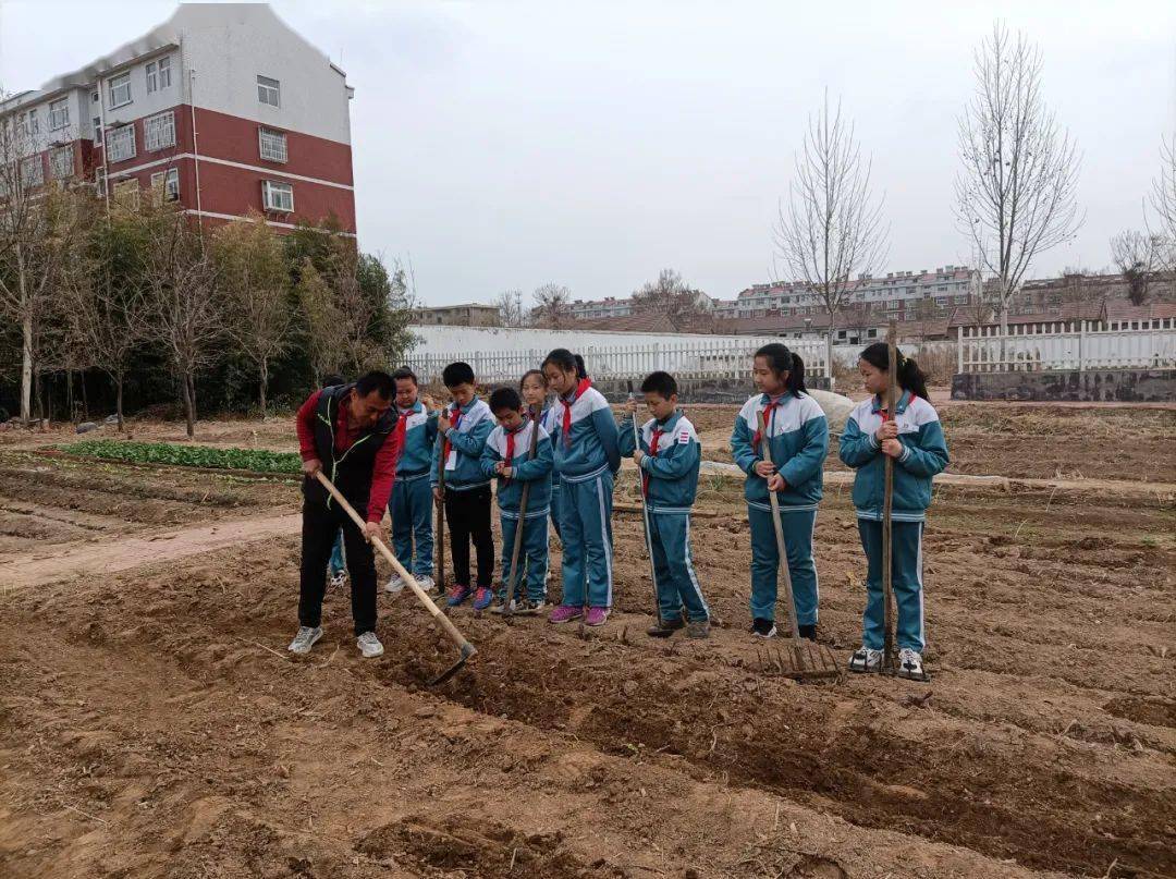 淄博市经开区傅家镇黄家小学爱绿护绿,保护生态,开展