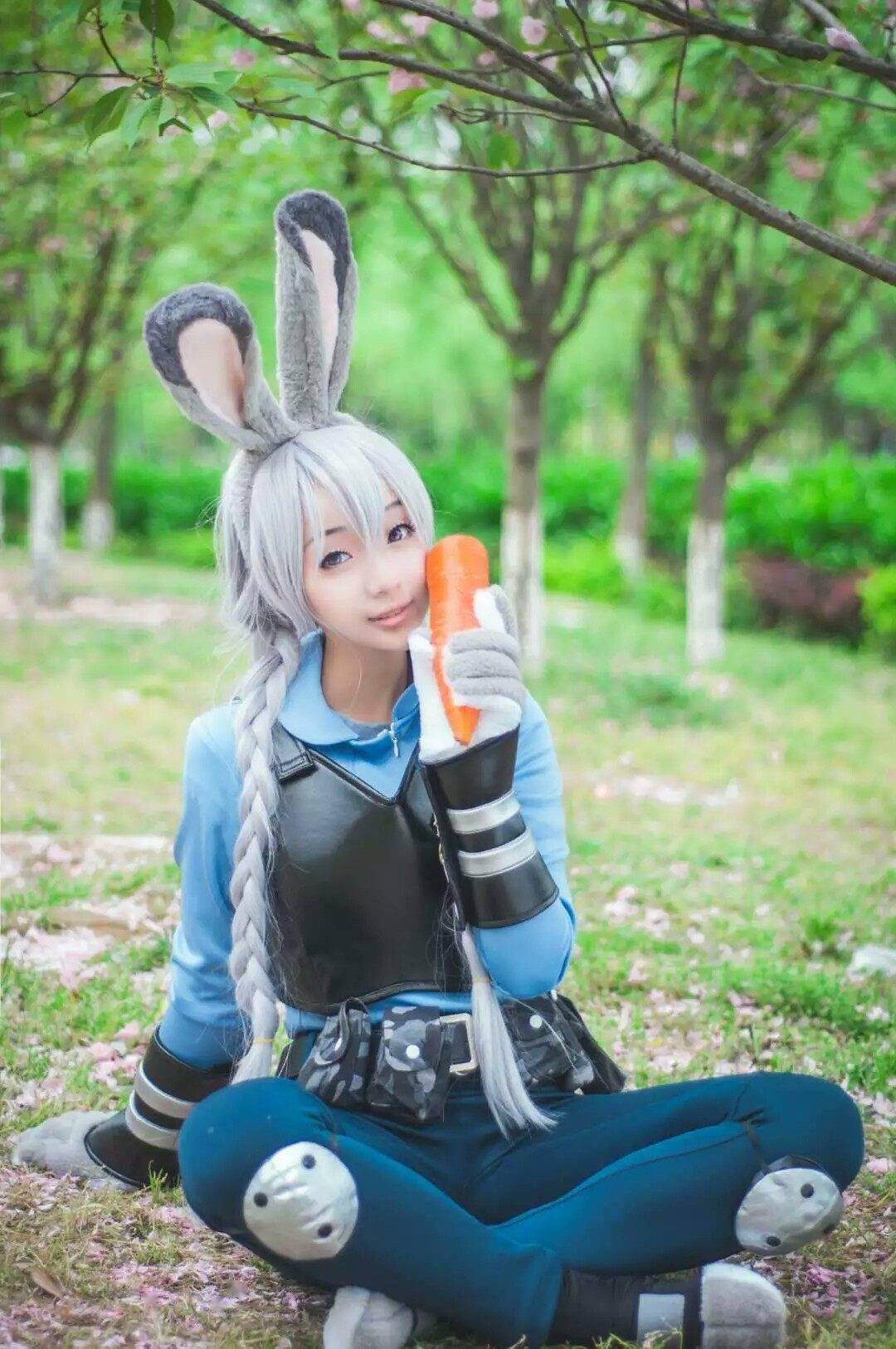 疯狂动物城朱迪cosplay