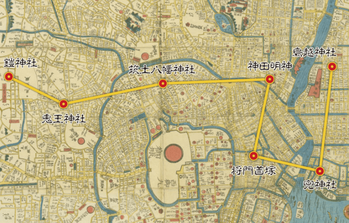日本怪谈(2)---东京的山手线竟是保护天皇的最强法阵?