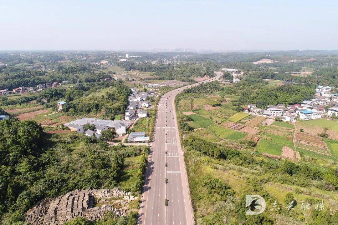 连接重庆,内江这条高速公路快速推进_东兴区