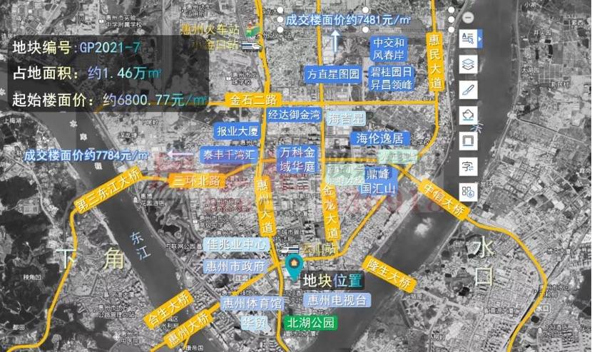 惠州江北商圈图片