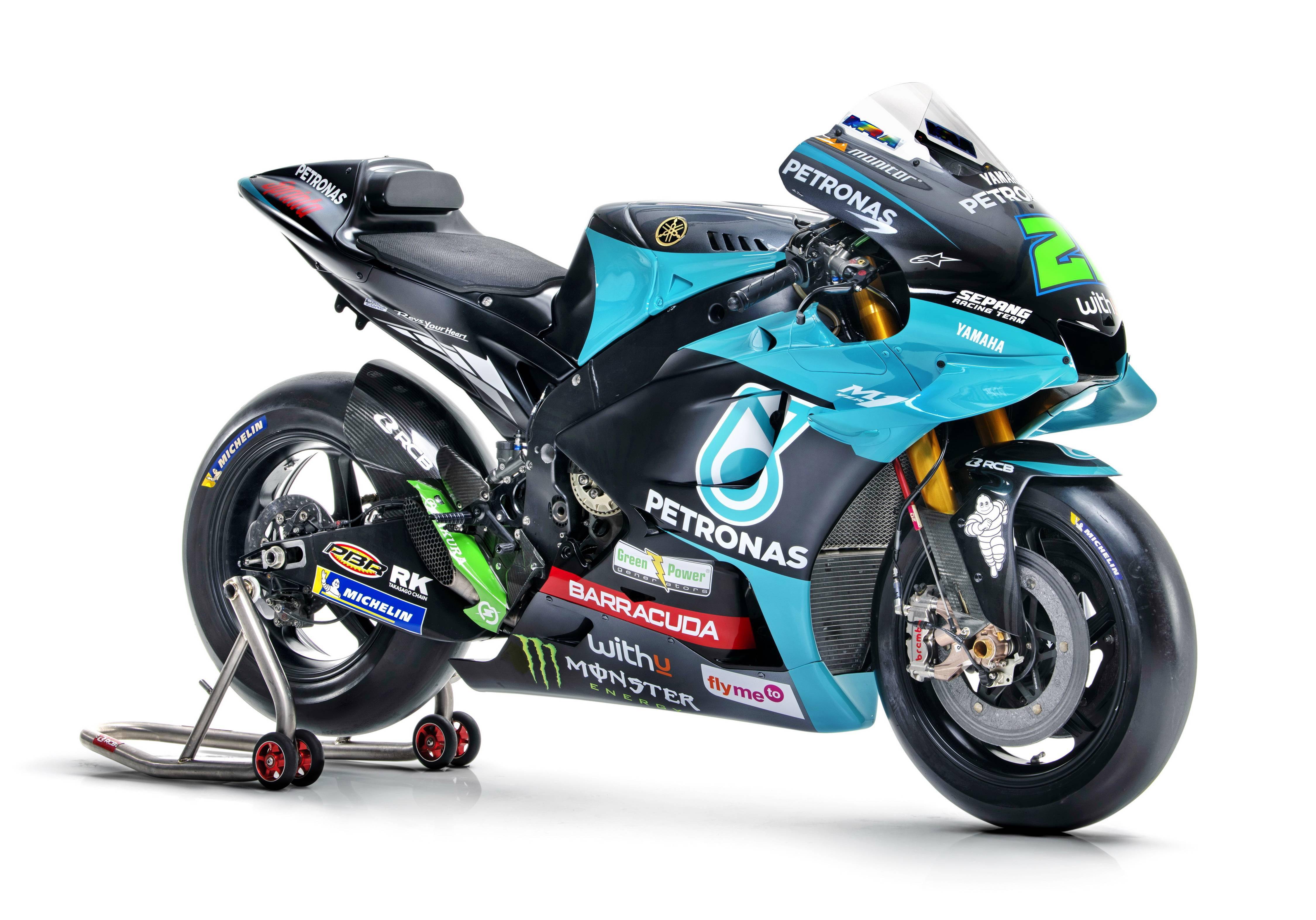 2021 motogp:马国油 srt 车队的 yzr-m1_赛车