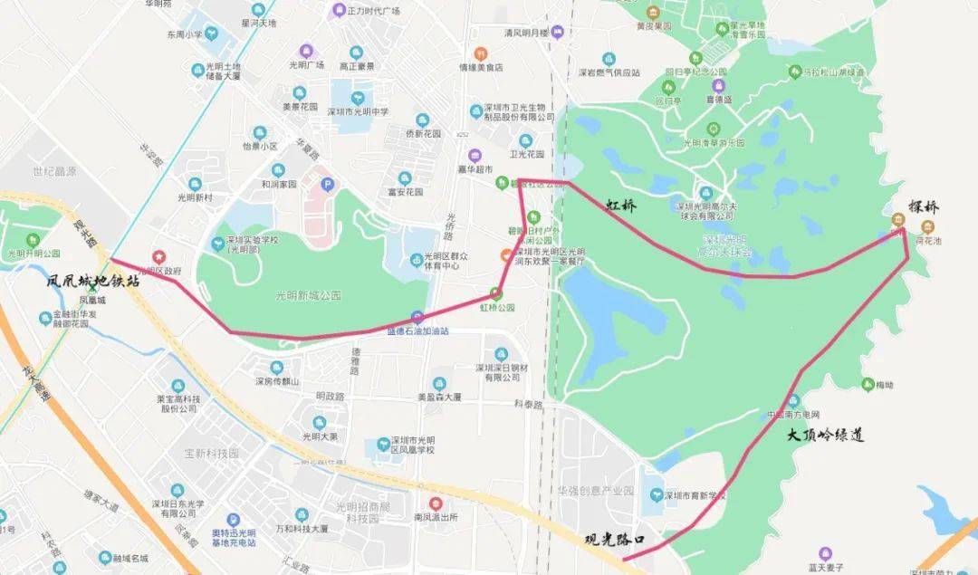 3月21日徒步虹桥公园漫步红色长廊穿越翠绿森林