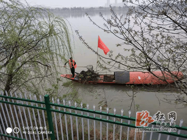 冷水滩：实时算帐河流垃圾营造明净水境遇2021年4月2日(2)