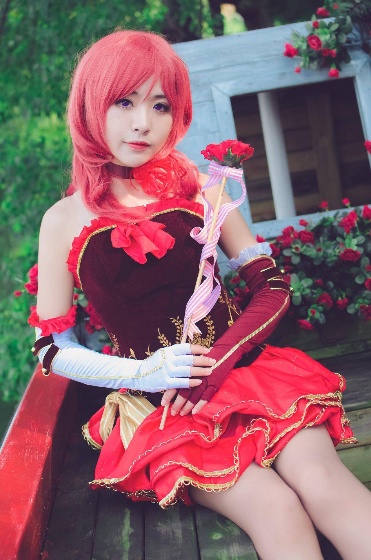 玫瑰物语 西木野真姬cosplay