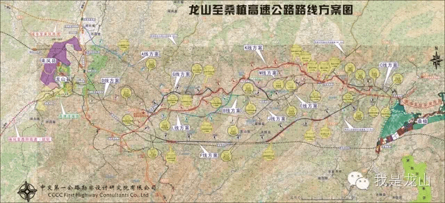 炉红山(湘鄂界),接在建的呼北高速宜都(全福河)至鄂湘界段,止于慈利县