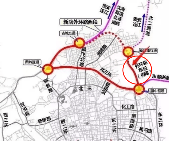 市区35环东段拟6月主线通车闽江大道交通调整出行注意这些