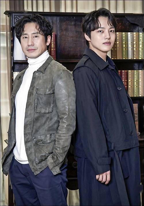 申河均吕珍九等艺人出席jtbc周五周六剧怪物发布会