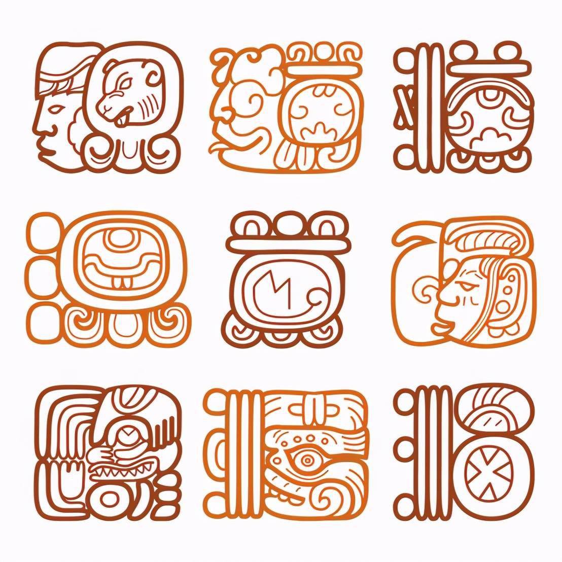 的文字符号定义为二维文字,那么玛雅人创造的文字则属于三维文字
