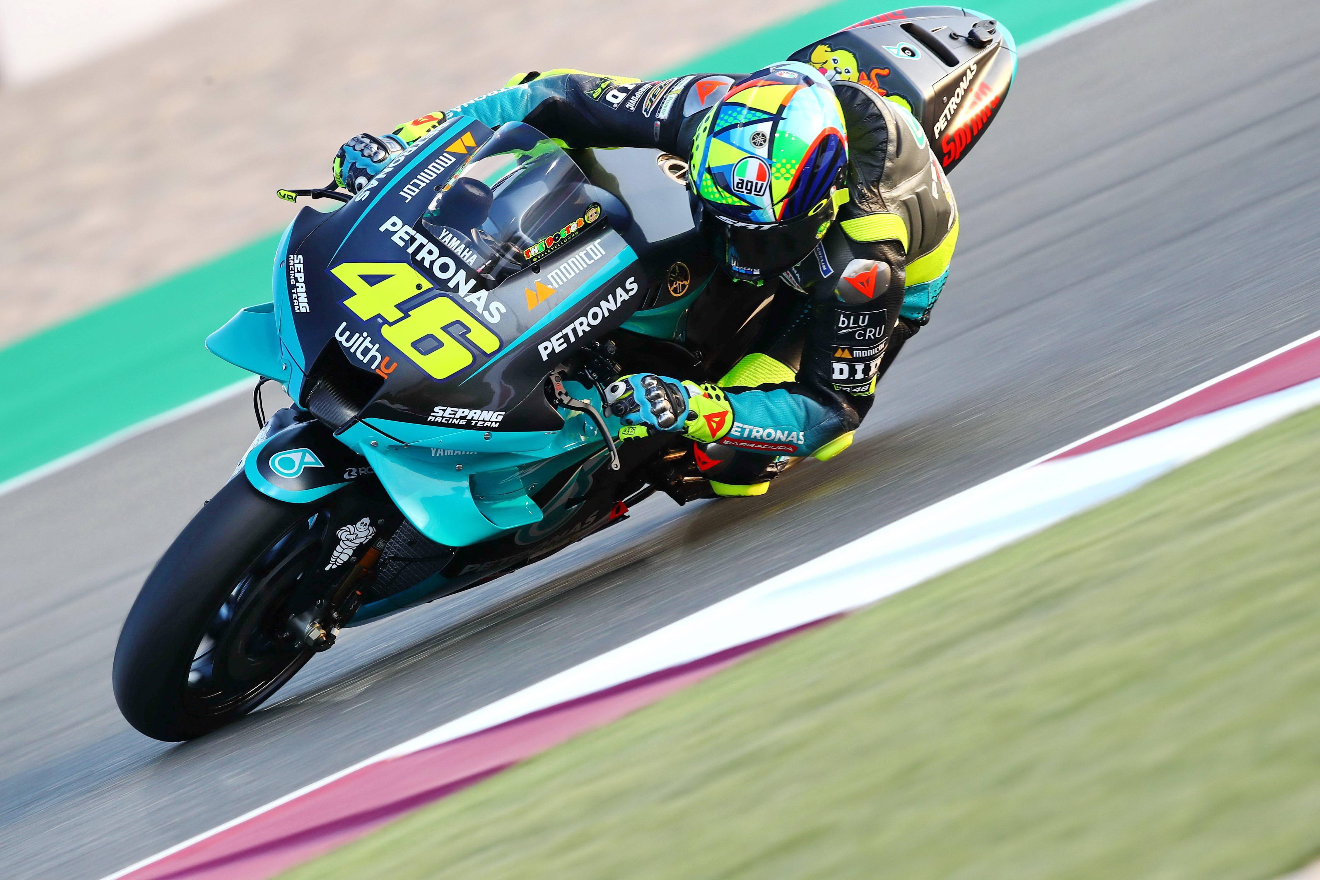 马来西亚国家石油 srt(petronas srt)车队的罗斯(valentino rossi),在