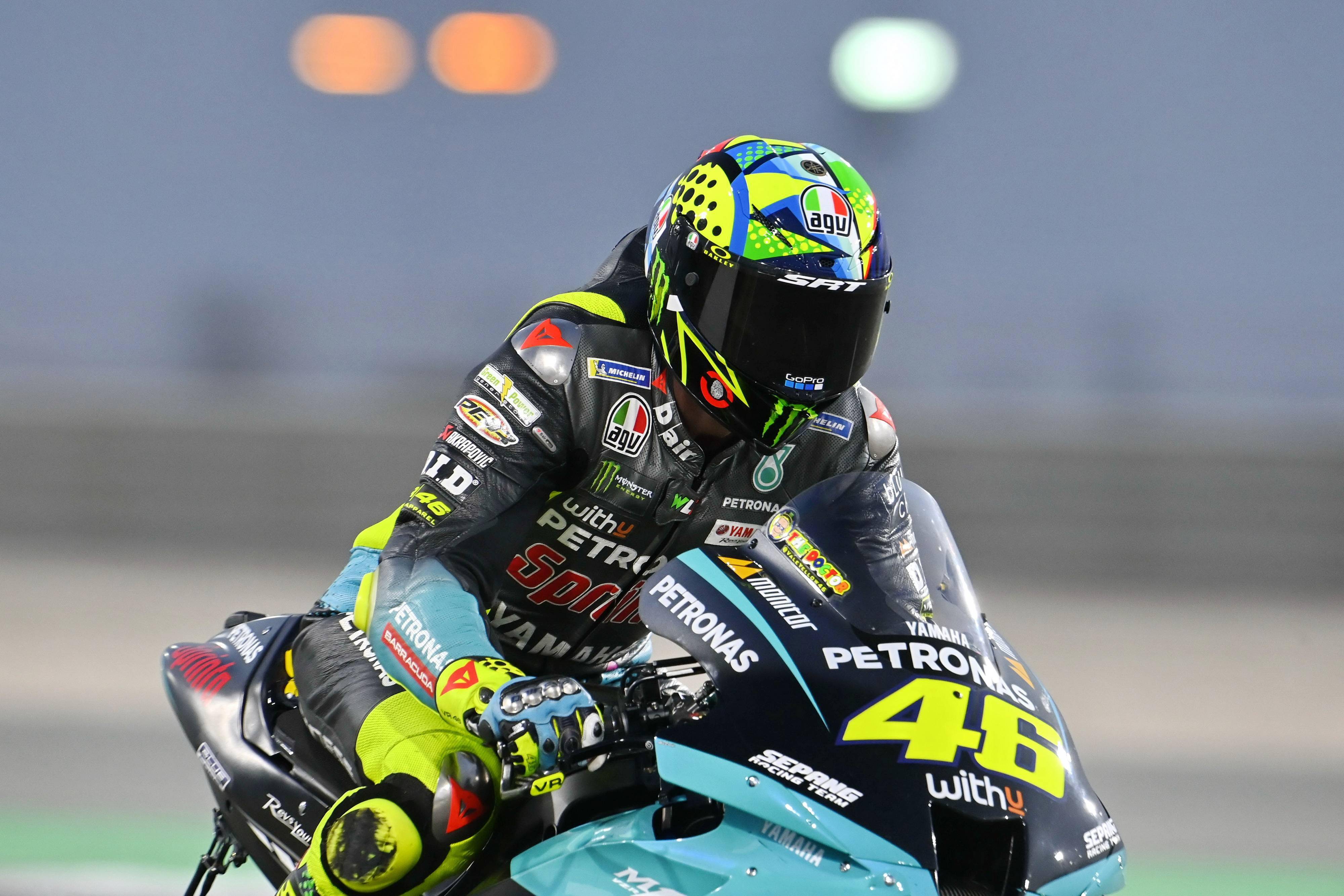 2021motogp卡塔尔季前测试vr46罗斯