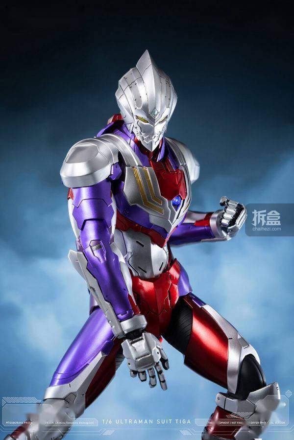 threezero 1/6 机动奥特曼 迪迦奥特曼 可动人偶