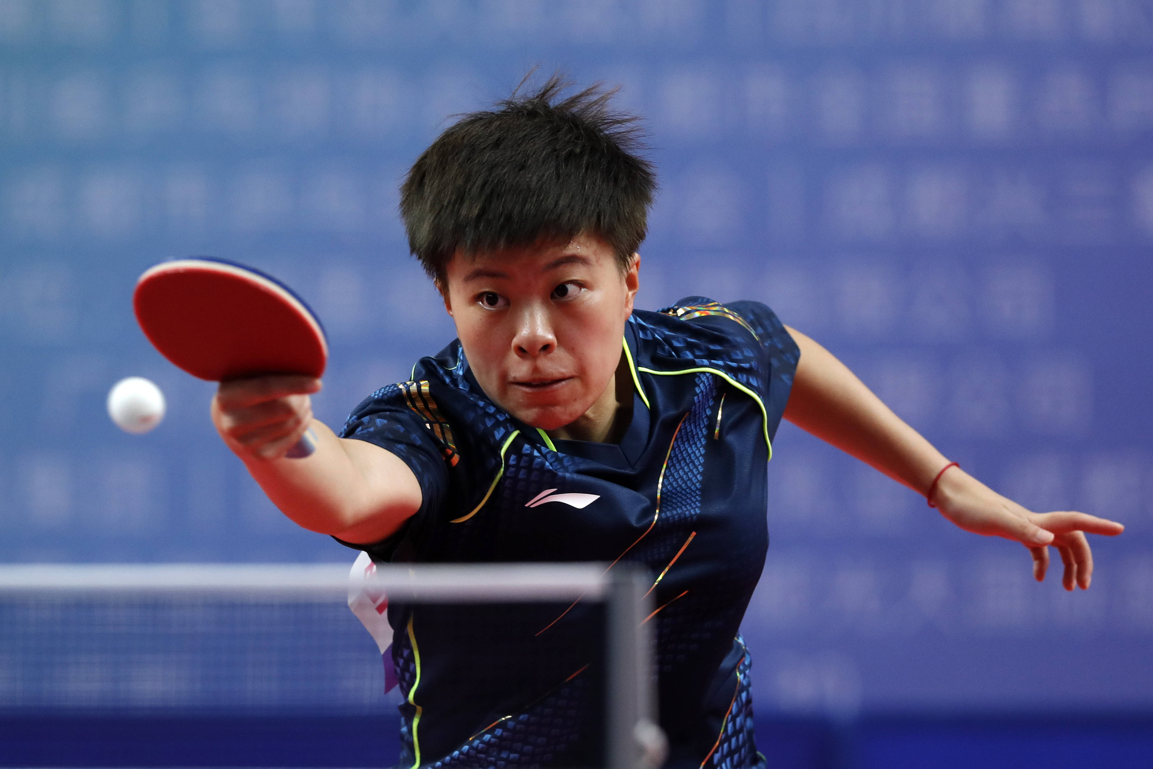 乒乓球—全运会资格赛:王艺迪晋级