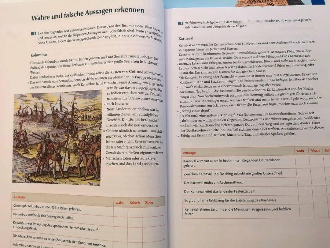 儿子的德国中学课本发下来 我才恍然大悟 小学