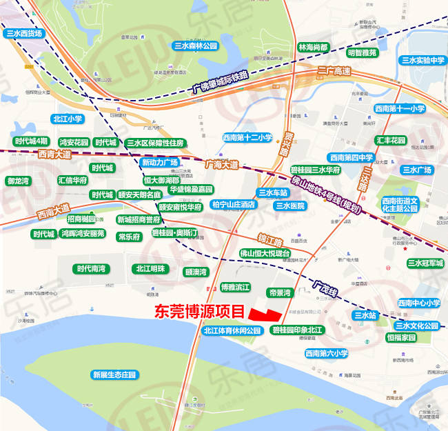 三水北江新城规划图片