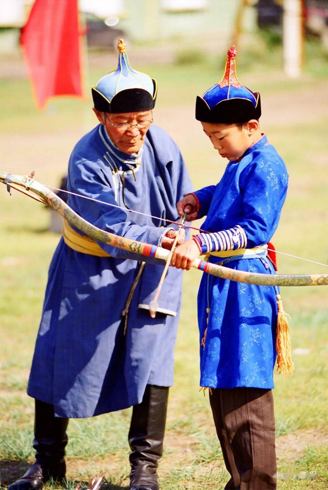蒙古族男儿三技之——射箭