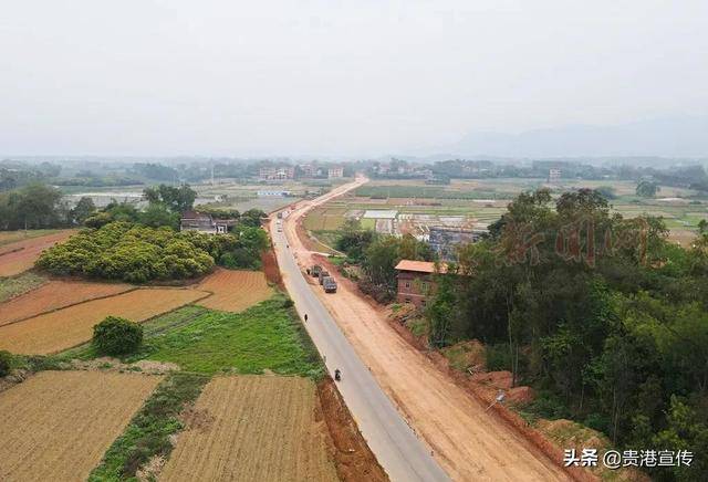 贵港在建1条二级公路,将惠及这些乡镇