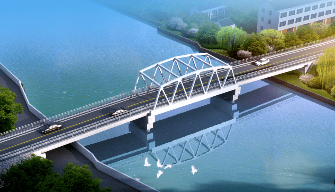 嘉兴三水湾东塔桥改造图片