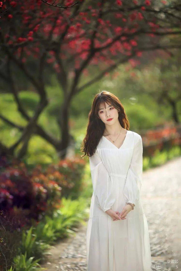 人像摄影春暖花开