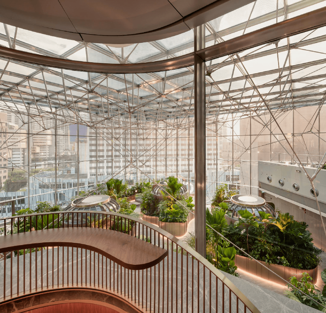 MOD新作丨变身「温室」的花旗银行办公室_搜狐网