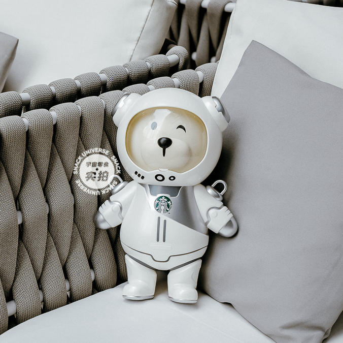 玩具星巴克又出爆款限量款太空熊免费送