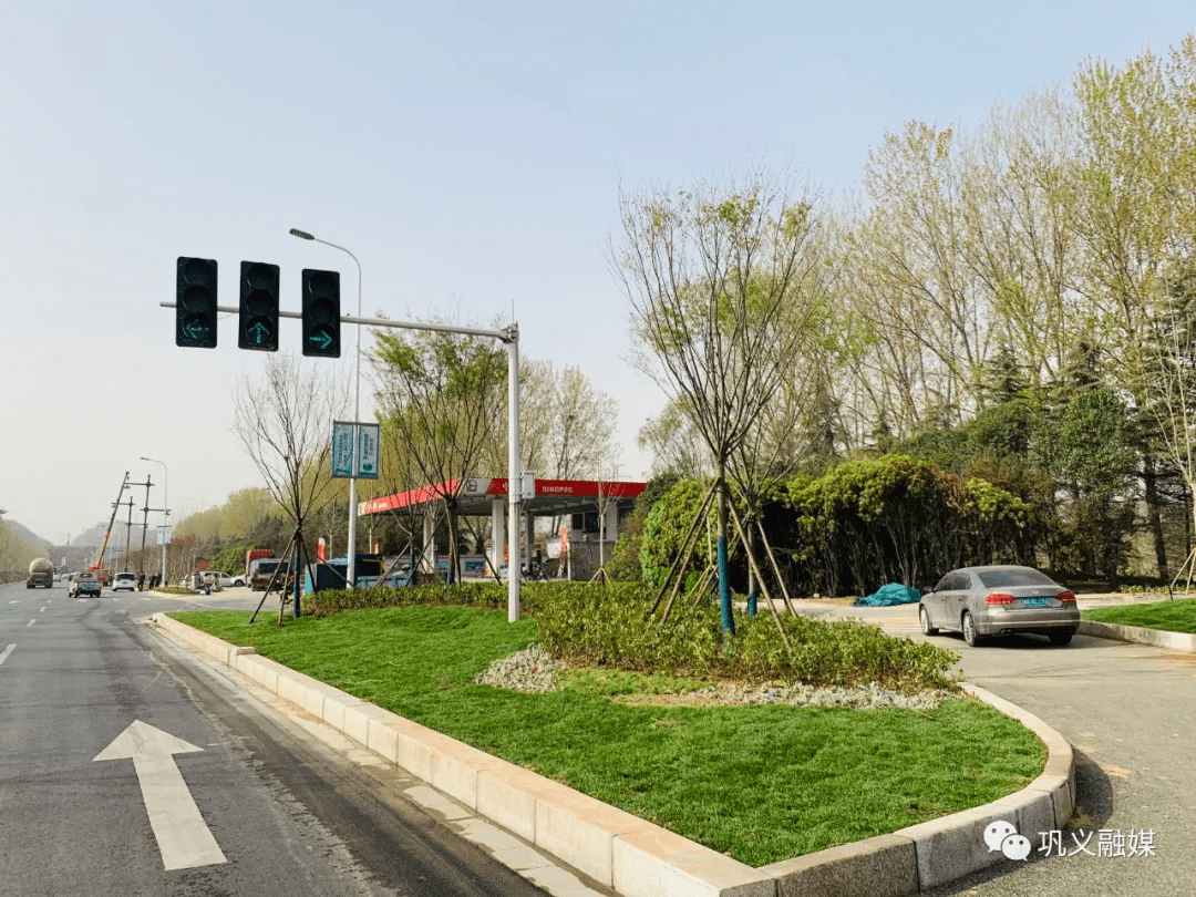 广渠路东延绿化图片