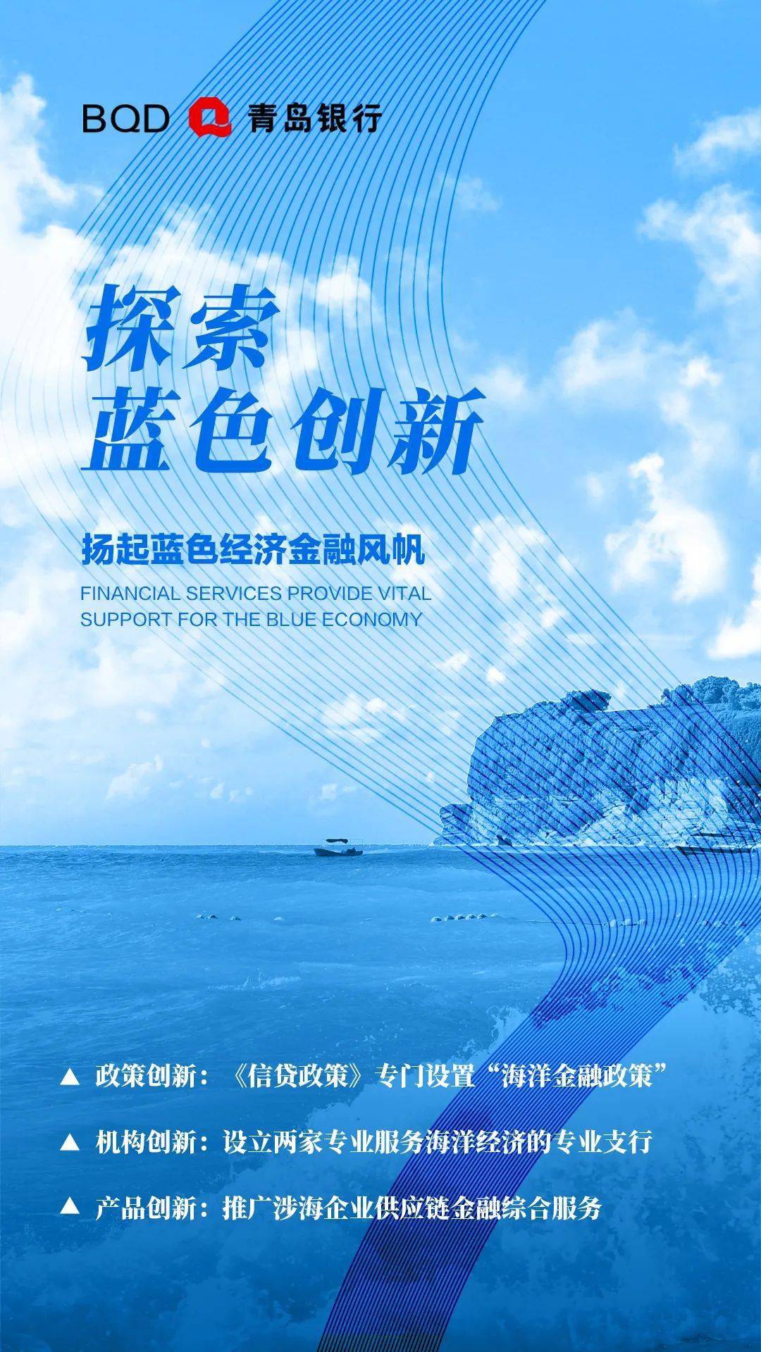 青岛银行:打造蓝色金融特色银行