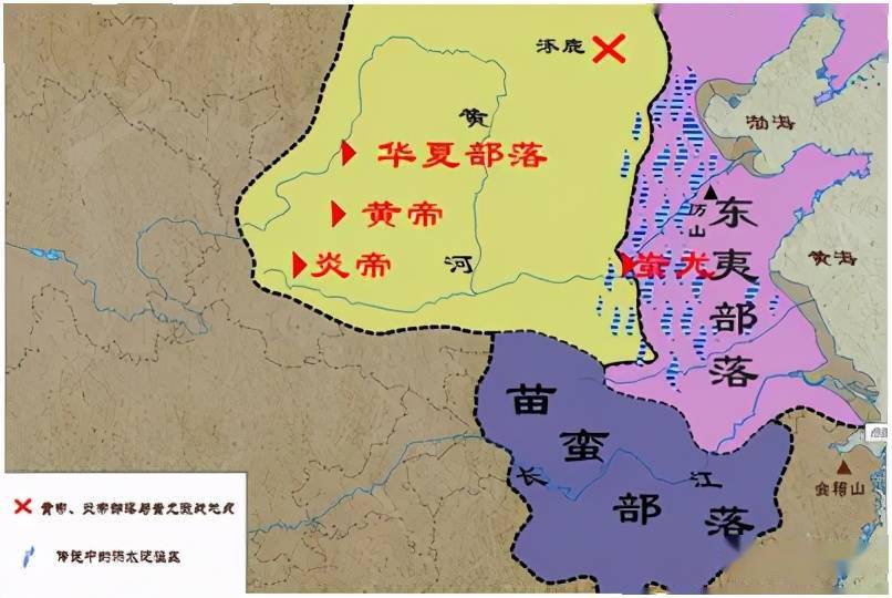 陕北史前史阪泉之战仅仅是众多部落冲突中的一次普通战斗