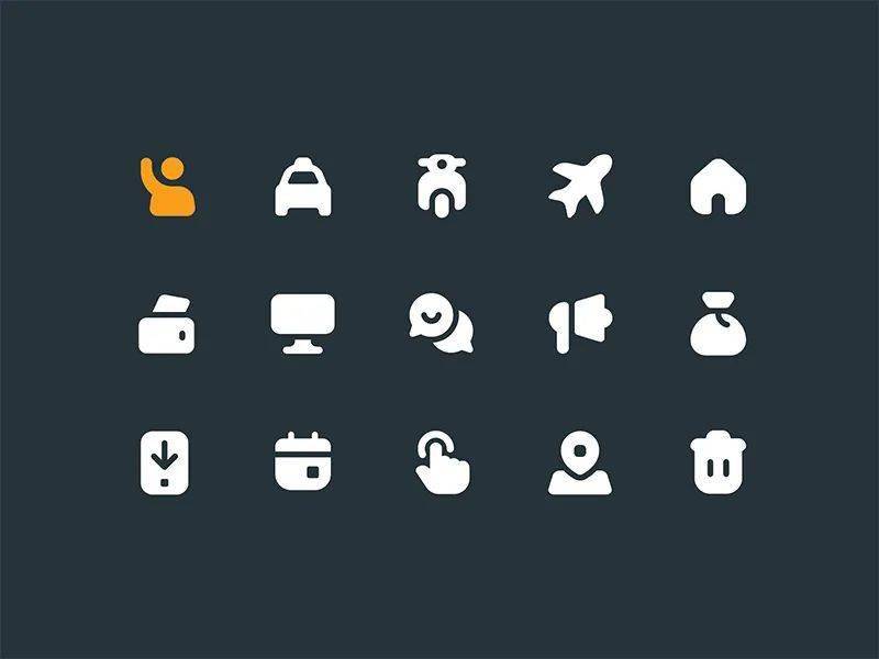 gett iconography system   style guide by zach roszczewski