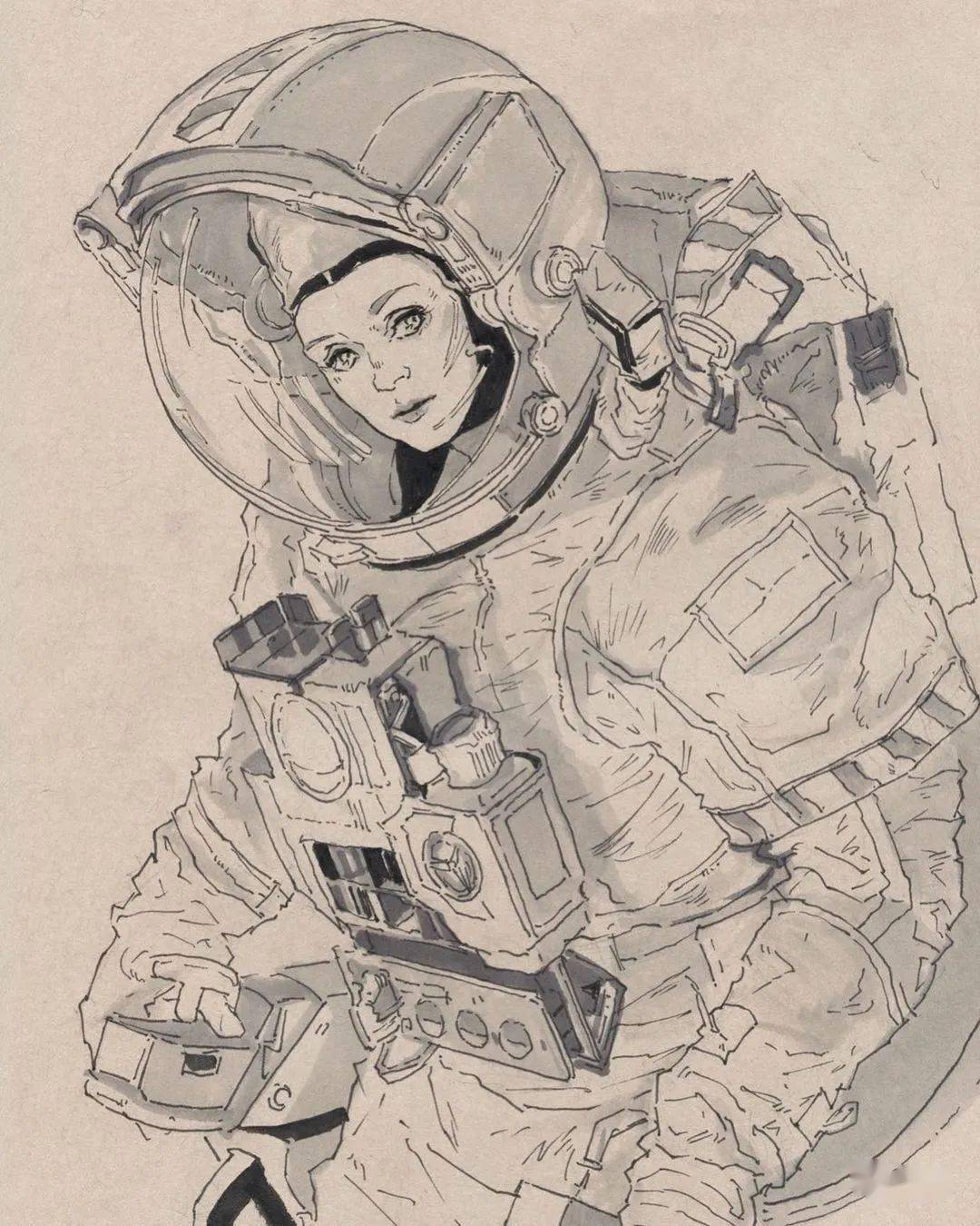 看大佬的作品,仿佛看到了《故事会》_绘画