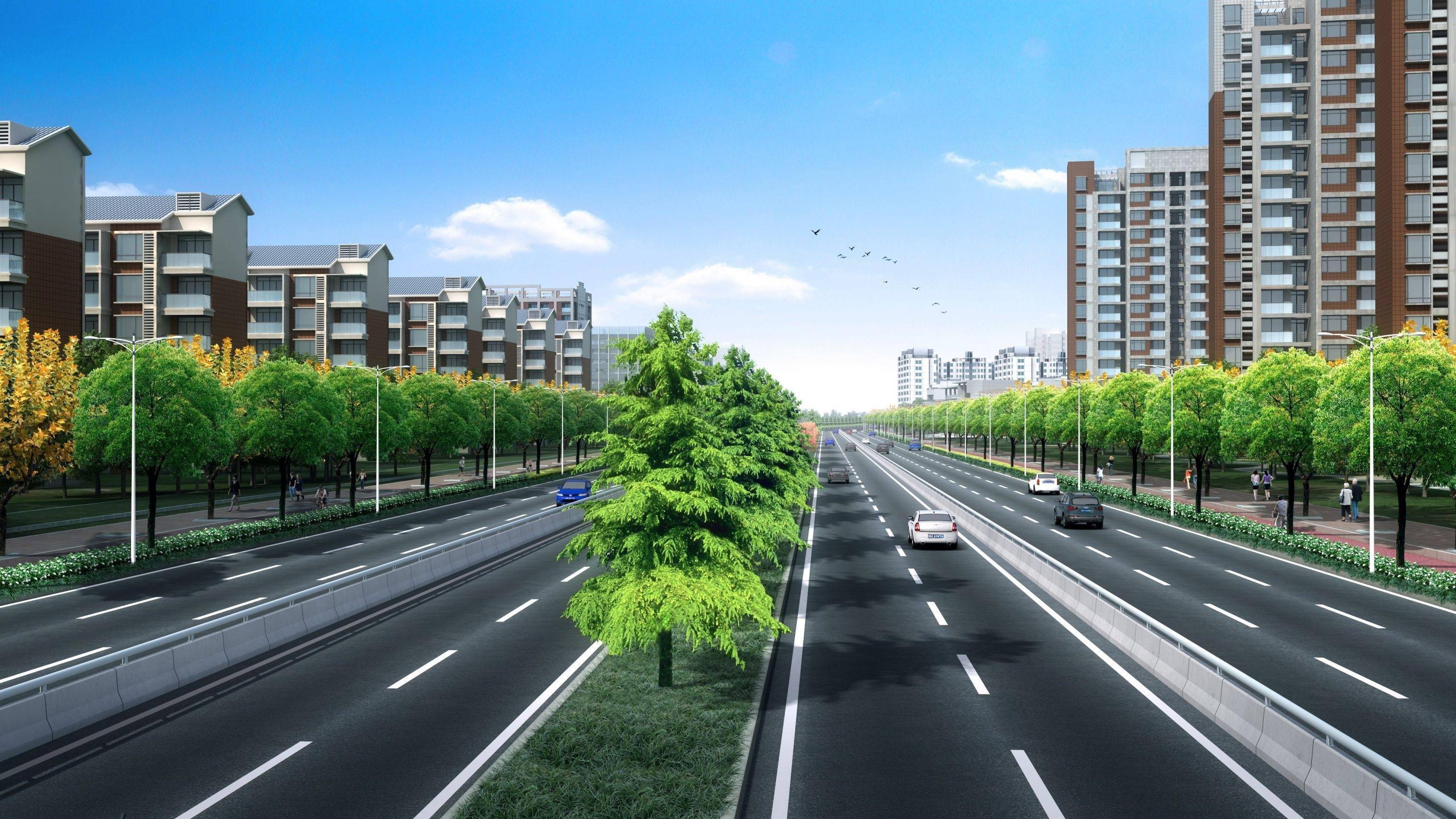 友谊大道(武车路-宏茂巷)效果图.