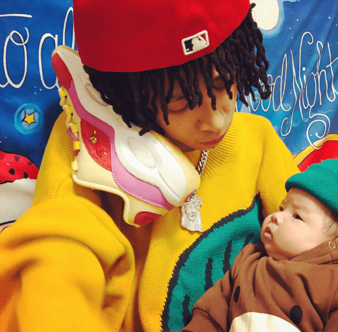 布瑞吉硬核带娃"freestyle",原来rapstar得从小培养!_bridge