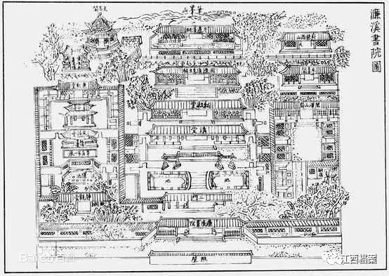 铅山鹅湖书院文天祥曾就学于此吉安白鹭洲书院组成了"江西四大书院"