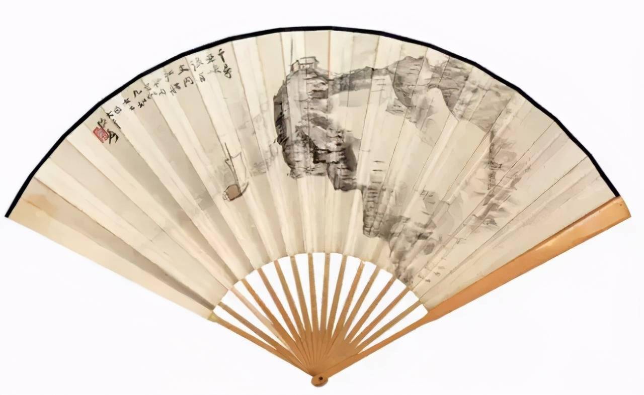 张大千扇面大全,美极了(二)