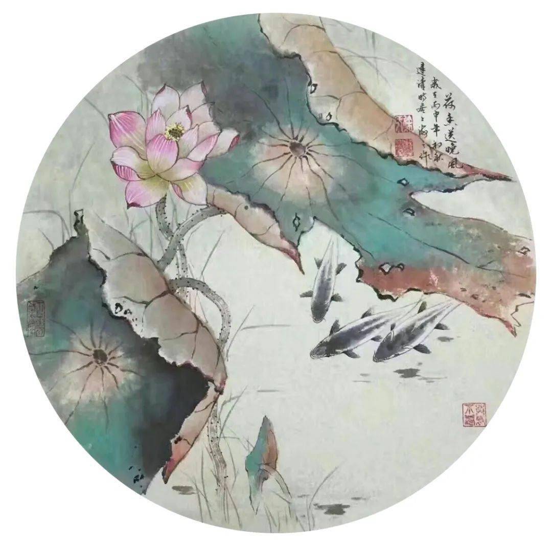 徐建清国画山水花鸟作品赏析