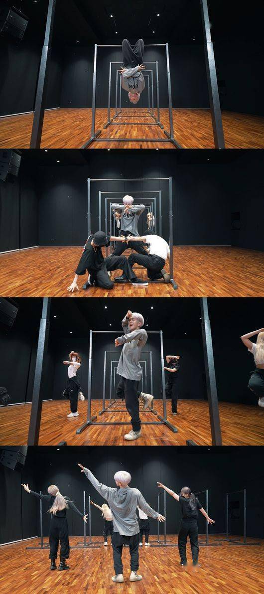 seventeen hoshi , 《spider》 舞蹈视频公开.表演队长的威严