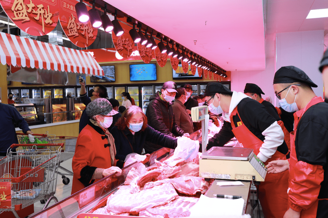 全產業鏈豬肉加快進京正大擬增開百家社區生鮮店