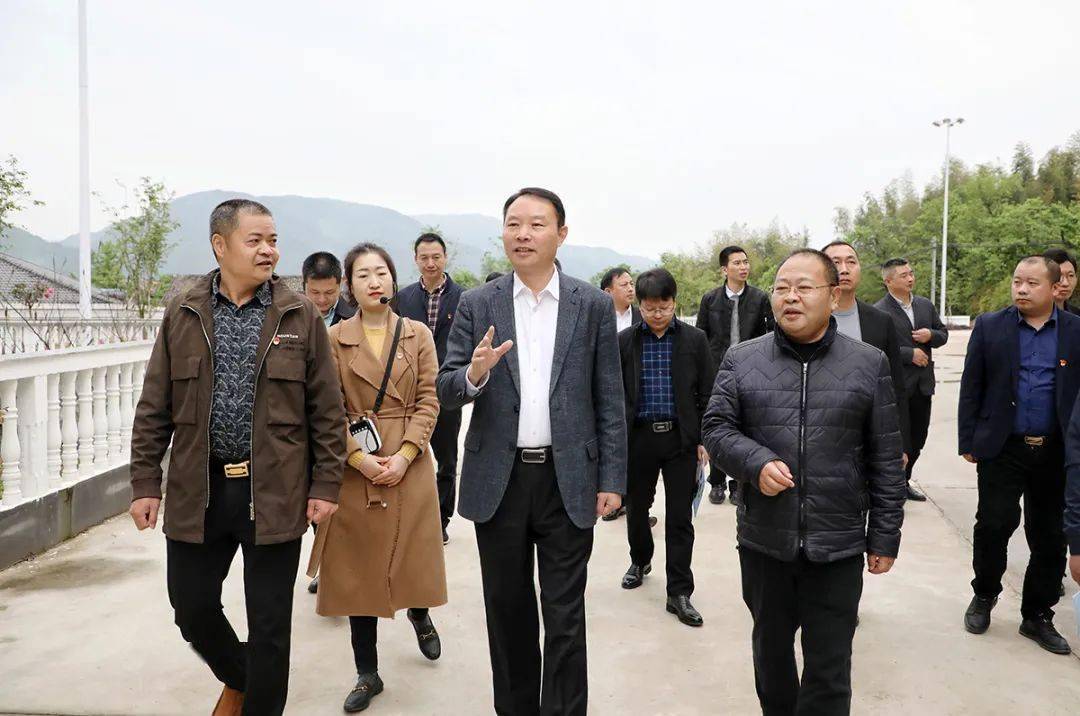 梅式苗在白水洋镇调研时强调 : 厚植特色产业底色 激发乡村振兴澎湃