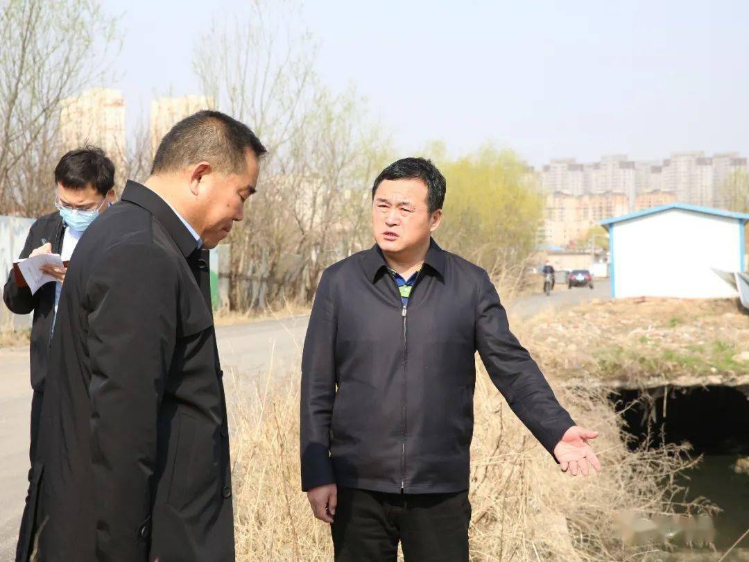 庄河市长谢德洋调研疫情防控和城市重点建设项目等工作