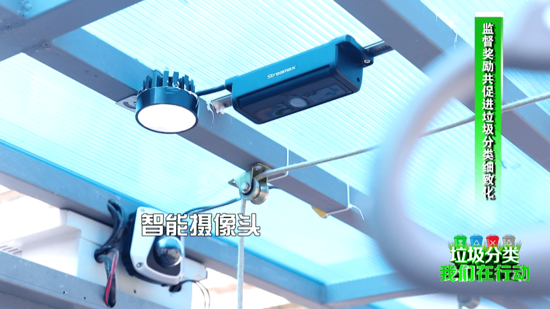 垃圾如果有居民连续精准地监测桶站居民投放情况运用ai智能探头在无人