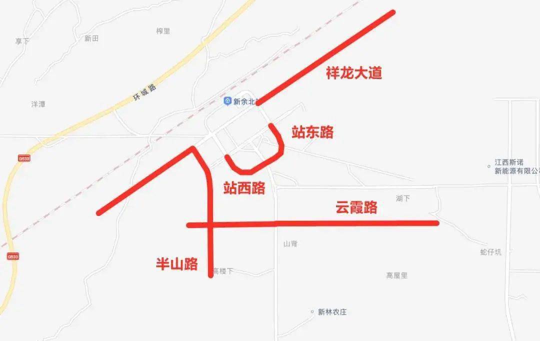 以上五条市政道路的投资方均为新余市新宜吉建设投资有限公司.