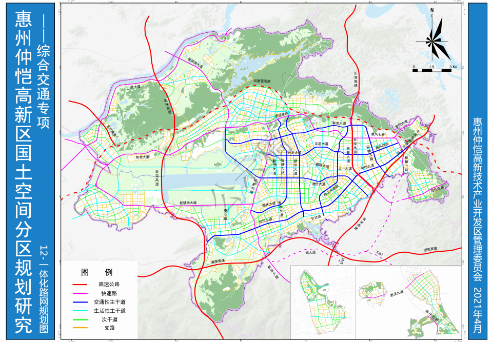 仲恺惠环城市改造规划图片