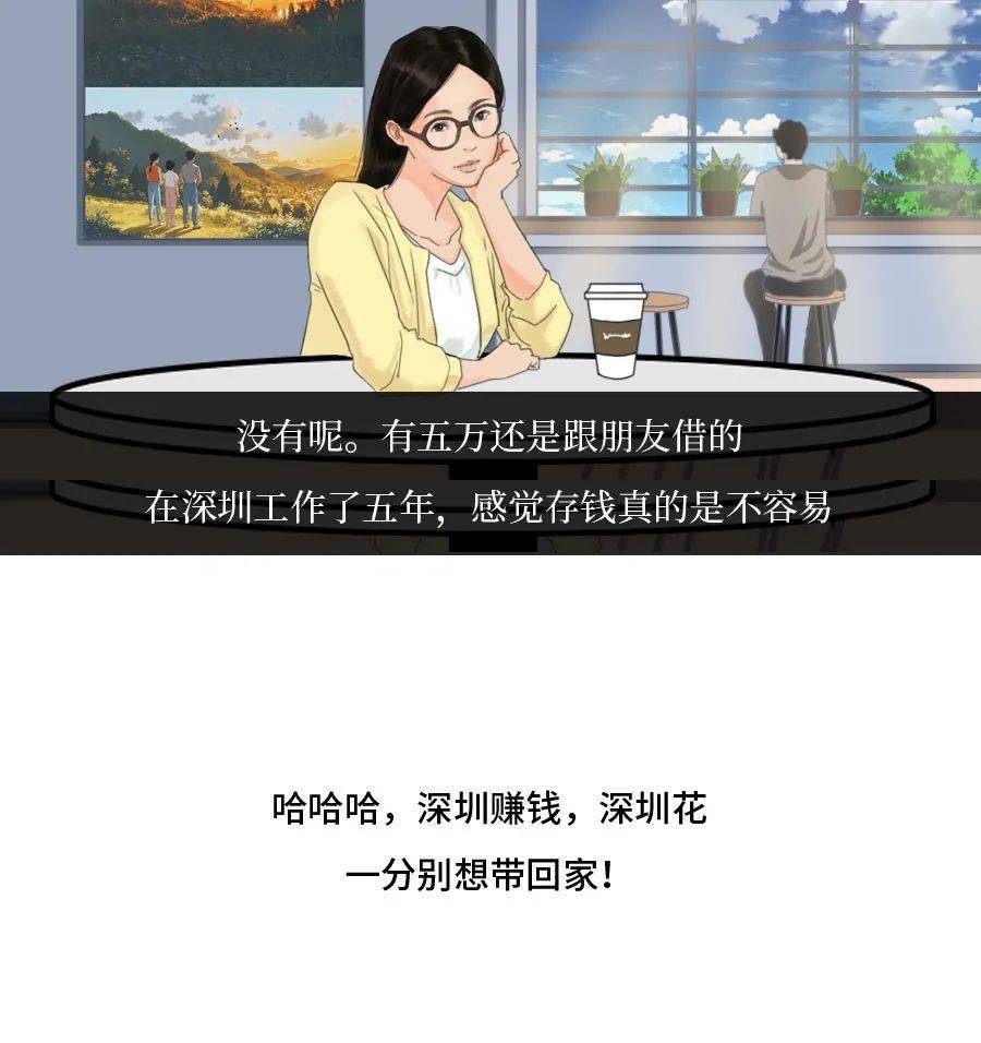 深圳女孩只想搞钱图片