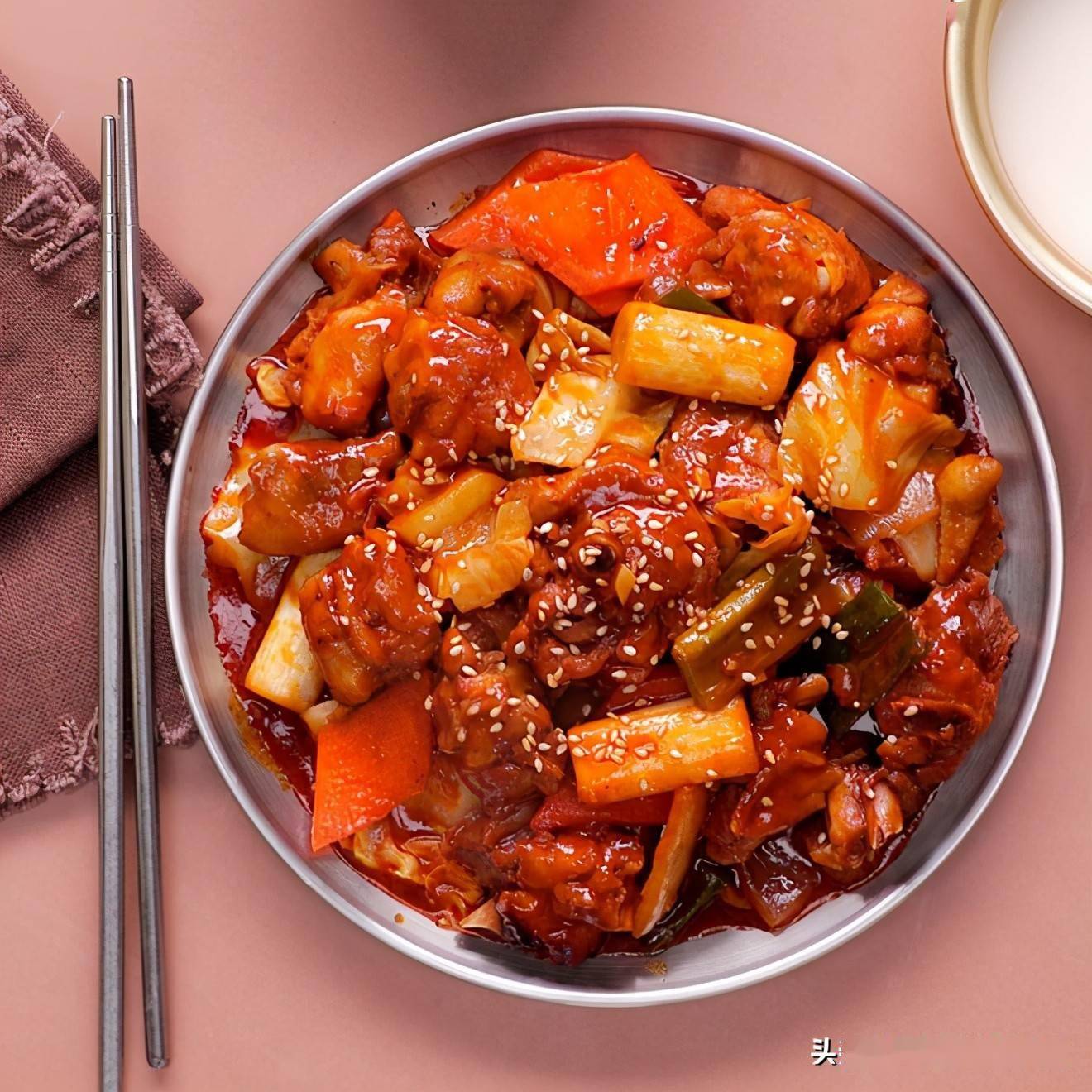 超级好吃的春川炒鸡