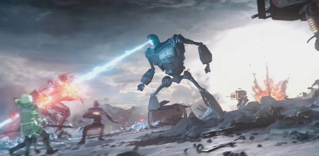 而《环太平洋》的"祖师"——1990年的《机械威龙》中也已经有了各个