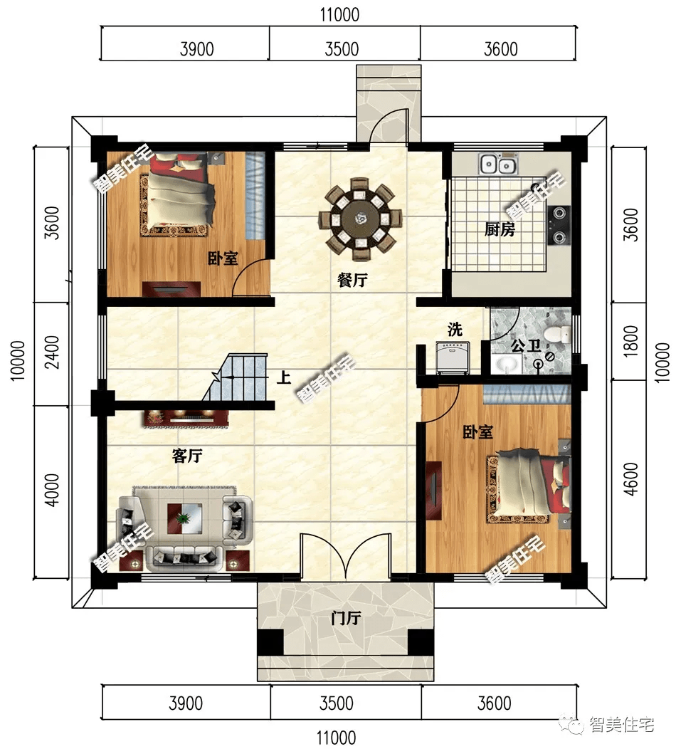 15×10米户型图图片