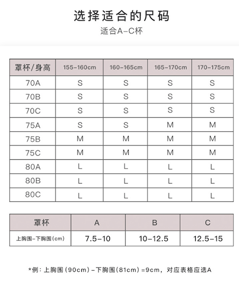 无尺码内衣_内衣的尺码