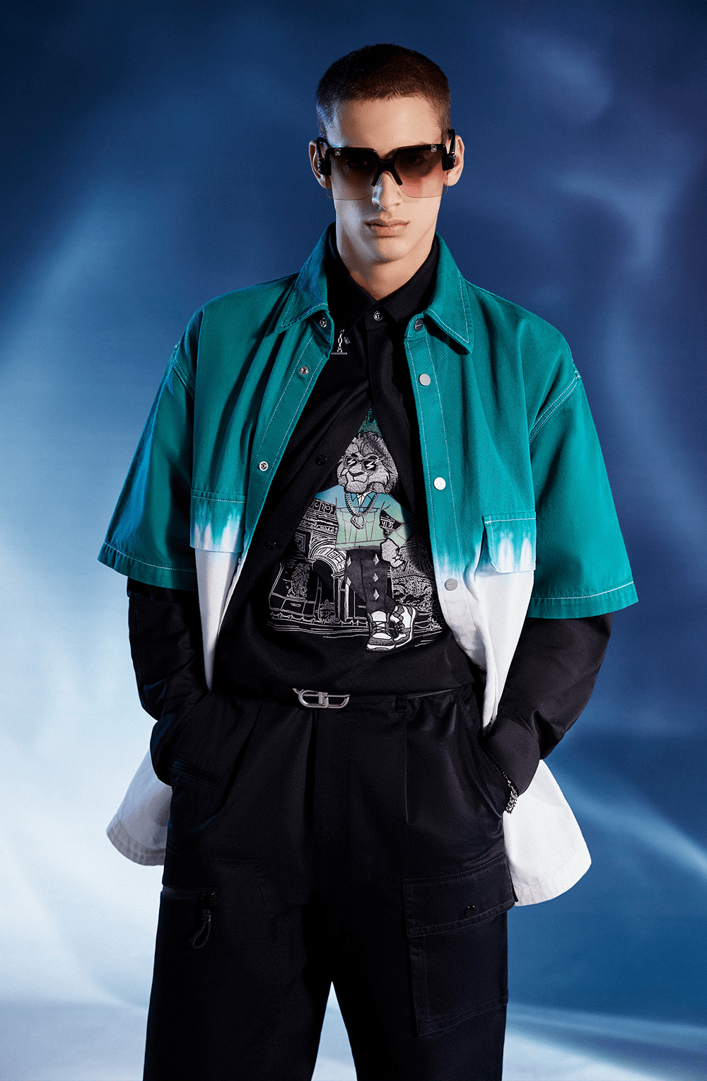 trendiano深海蓝下的金属色有多帅