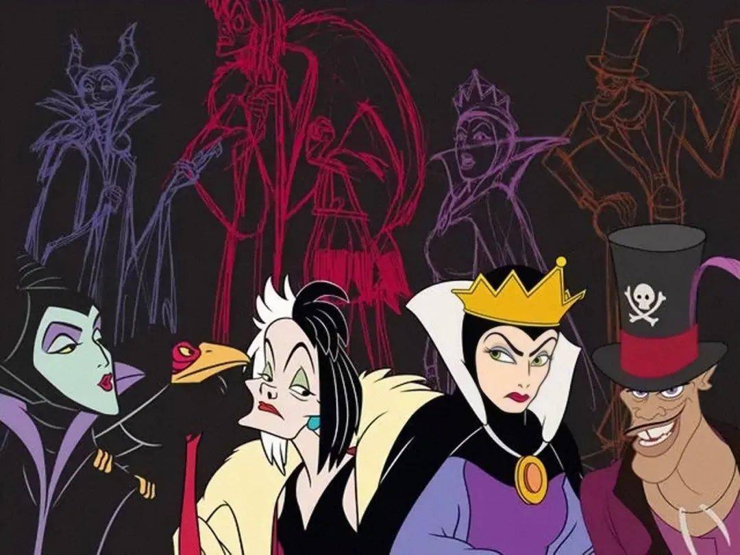 女巫,《公主和青蛙》中的反派 facilier 博士并称——迪士尼四大恶人